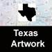 Texas PostmarkArt by Ken Turmel